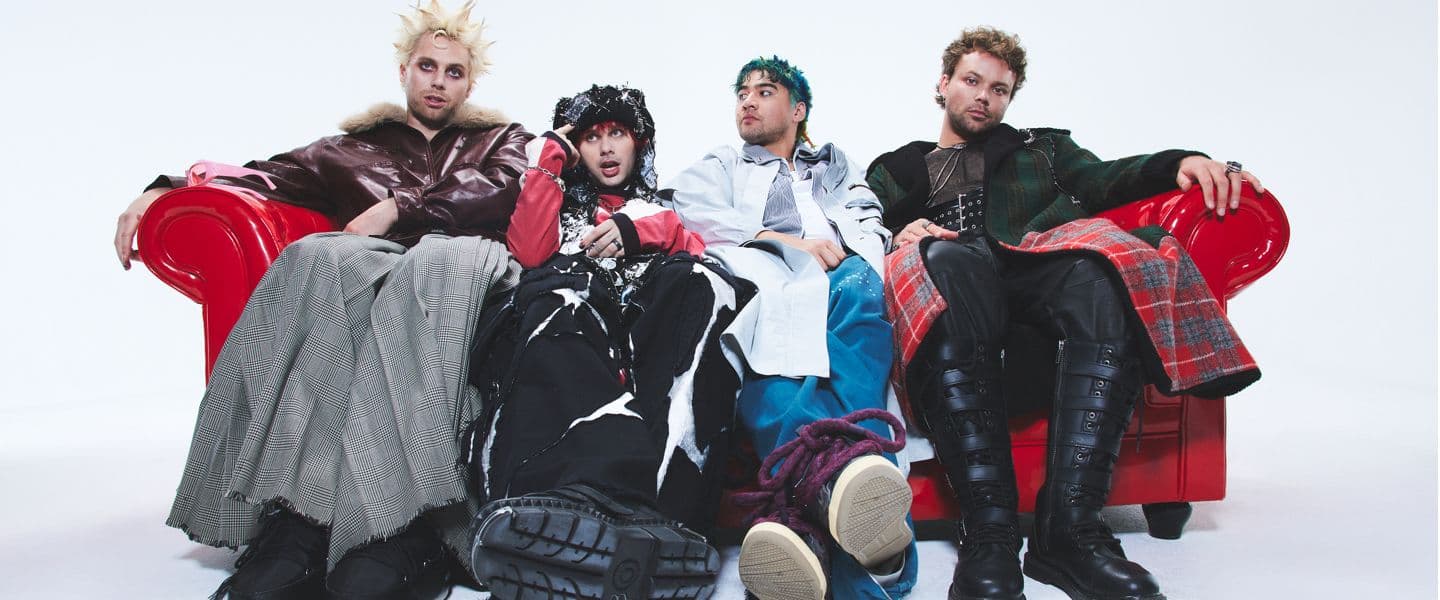 5 Seconds of Summer: EVERYONE’S A STAR! World Tour 1400x600 Banner Image